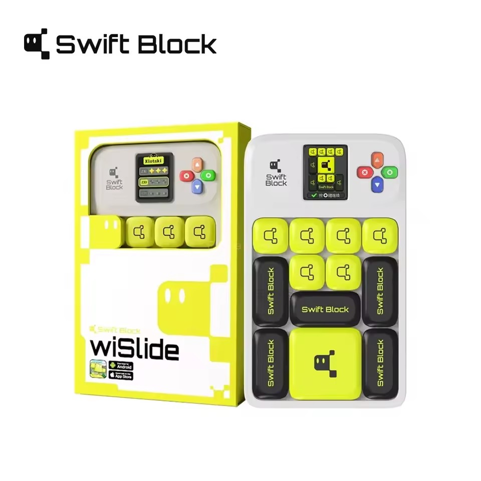 Brain Teaser Cube - GAN Swift 블록 WiSlide AI 스마트