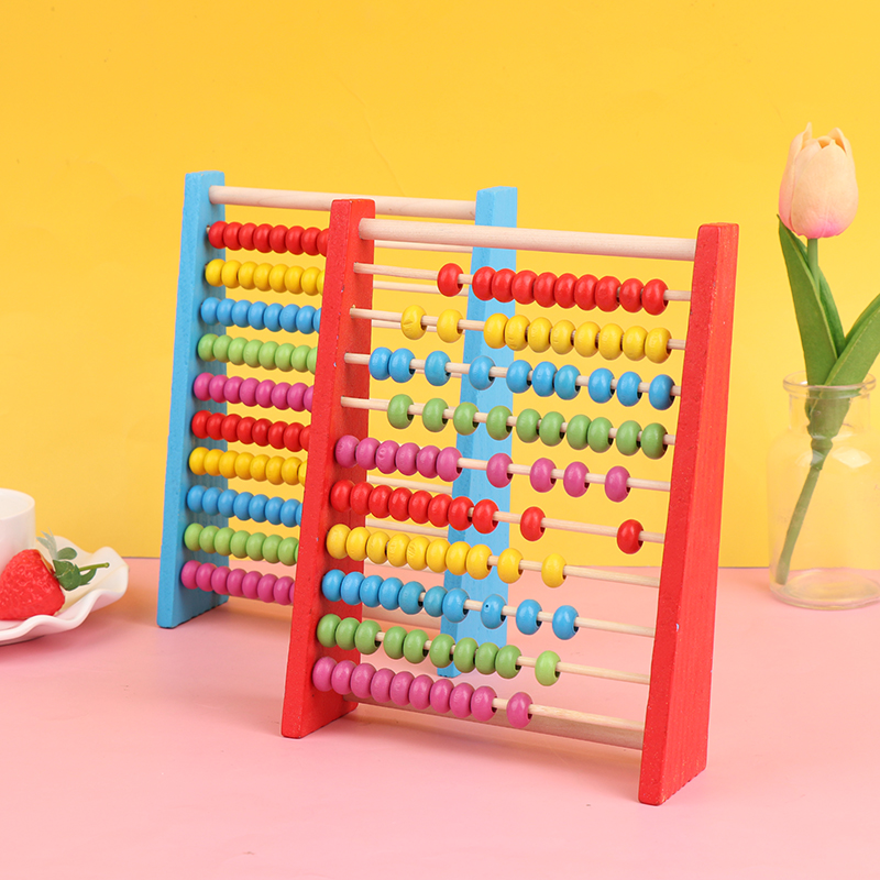 Abacus Counting Bead - 새로운 나무 주판 어린이 수학 교육용