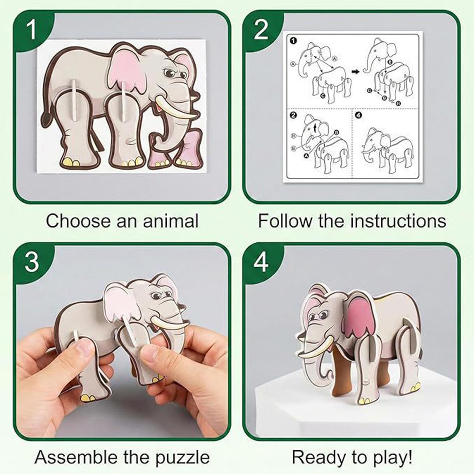 Kids Education Fun - 어린이를 위한 3D 만화 퍼즐 7가지
