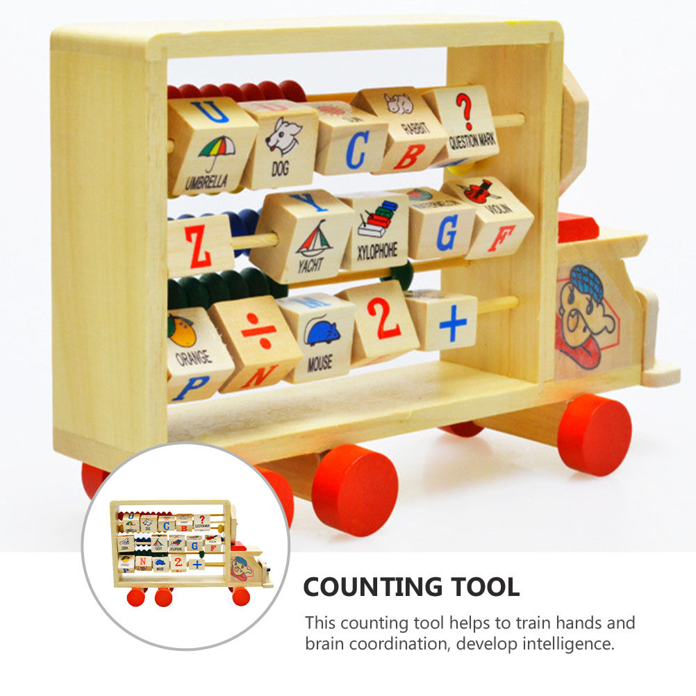 어린이용 나무 주판, 다채로운 구슬로 숫자 세기, 수학 - Abacus Counting Bead 리뷰 및 가격
