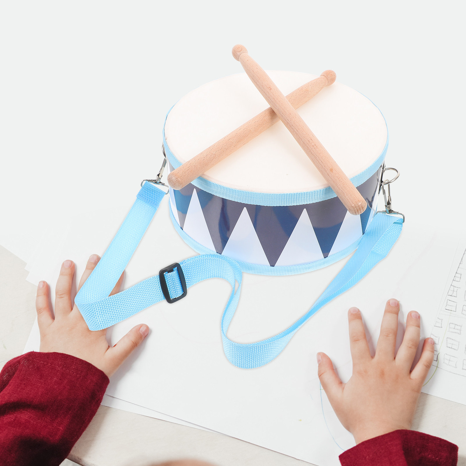 1세트 어린이용 스네어 드럼, 교육용 악기, 어린이의  - Kids Education Kit 리뷰 및 가격