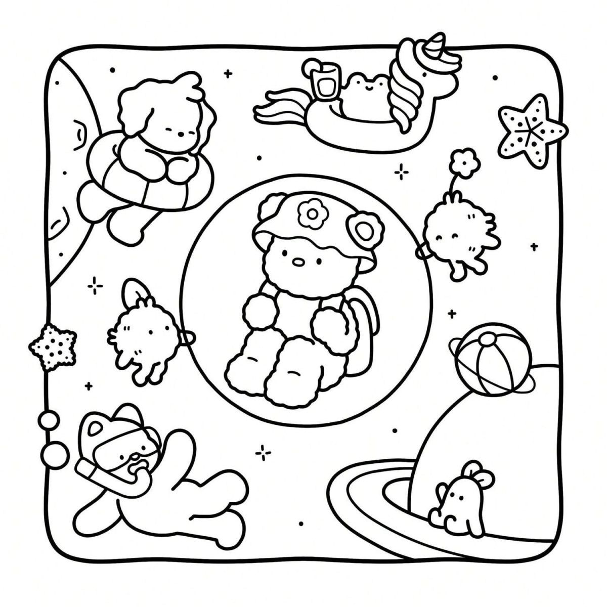 Dreamy Friends: 어린이를 위한 색칠하기 책 - Kids Education Kit 리뷰 및 가격