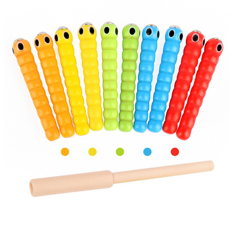 몬테소리 교육용 나무 장난감 지팡이 벌레 잡기 게임,  - Kids Educational Box 리뷰 및 가격