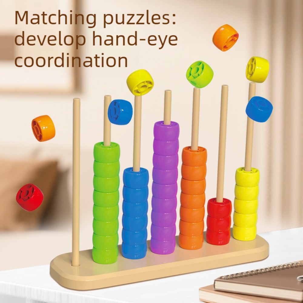 비즈 매칭 어린이 퍼즐 장난감-수학 계산대 STEM 학 - Abacus Counting Bead 리뷰 및 가격