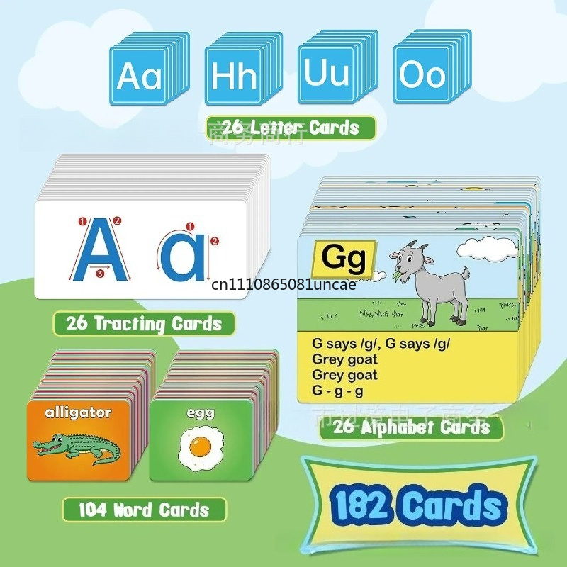 창의적인 알파벳 학습 포켓 차트 어린이 조기 교육용 벽 - Kids Education Charts 리뷰 및 가격
