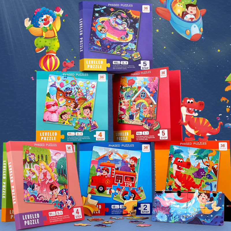 어린이 자석 나무 퍼즐 만화 패턴 조용한 책 퍼즐 게임 - Kids Educational Box 리뷰 및 가격