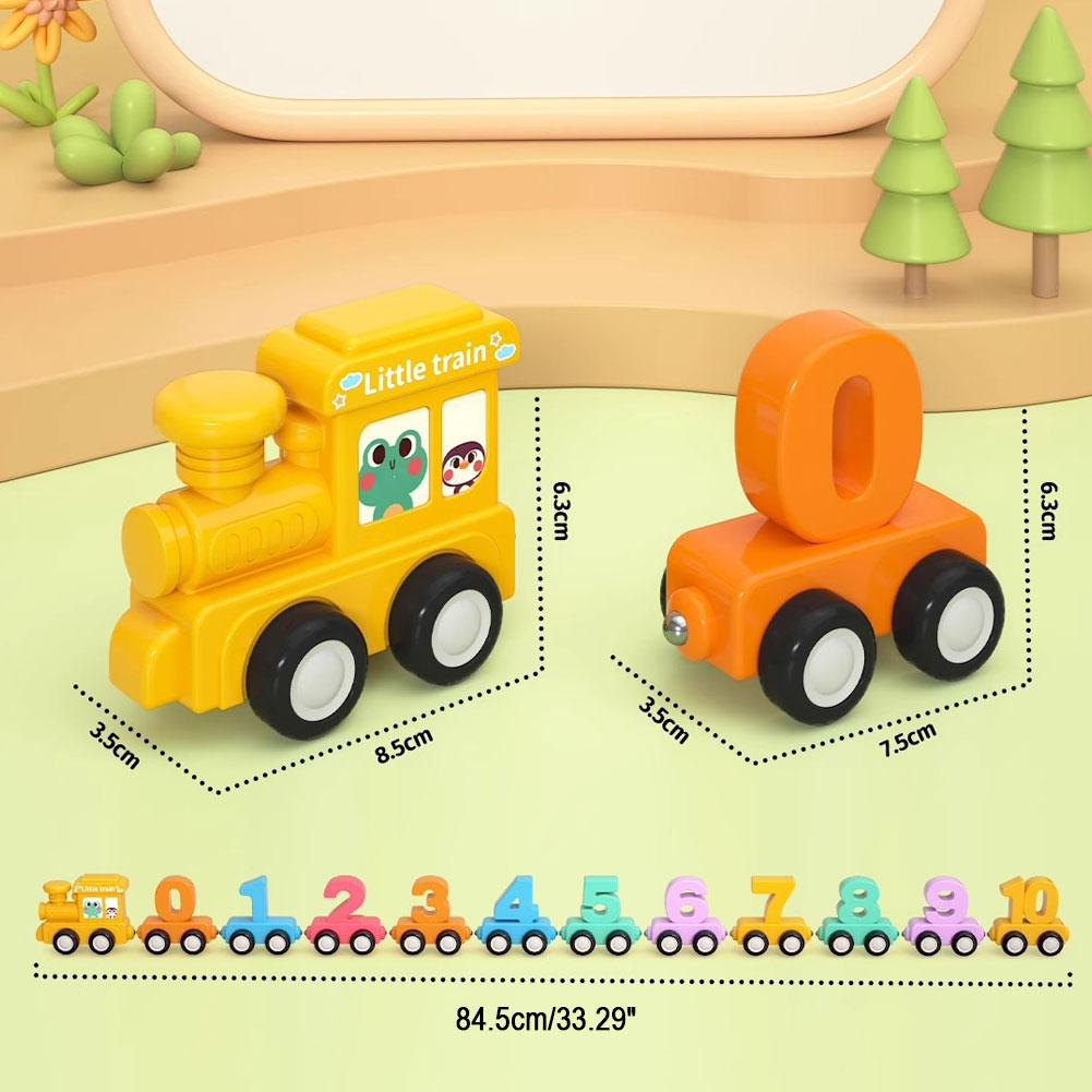 몬테소리 교육용 장난감 기차 세트 나무 자석 숫자 기차 - Kids Educational Box 리뷰 및 가격