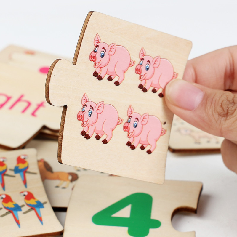 어린이 철제 상자 숫자 학습 나무 동물 음식 퍼즐 보드 - Kids Educational Box 리뷰 및 가격