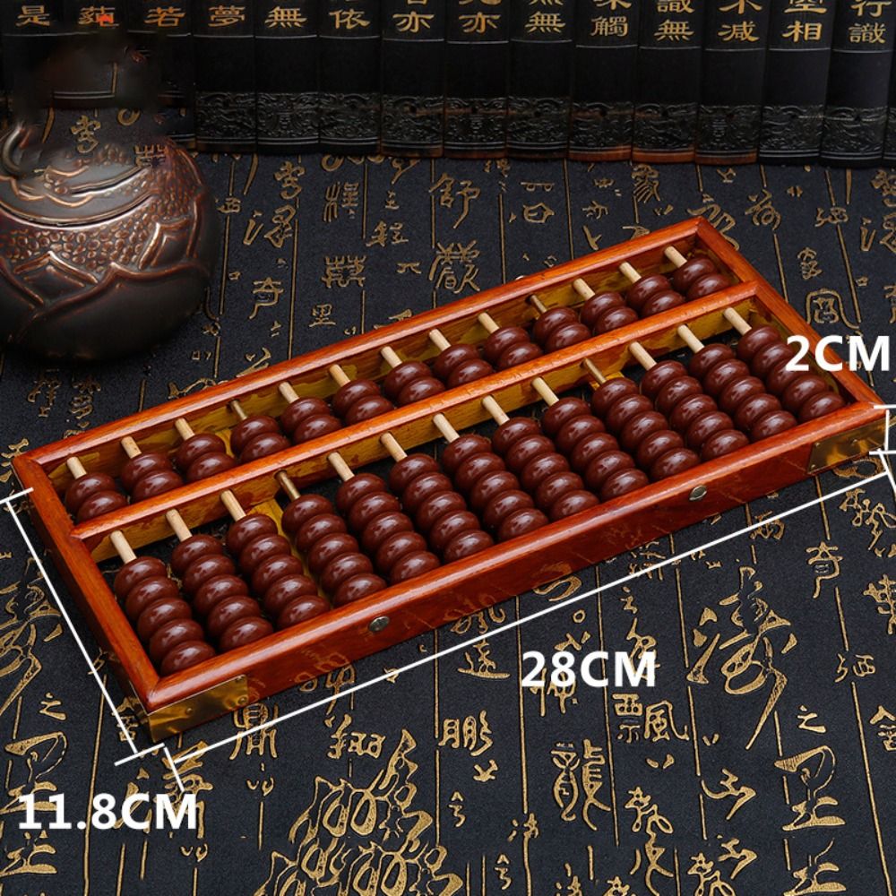 계산 랙 카운팅 주판 13 자리 나무 전통 주판 계산  - Abacus Counting Bead 리뷰 및 가격