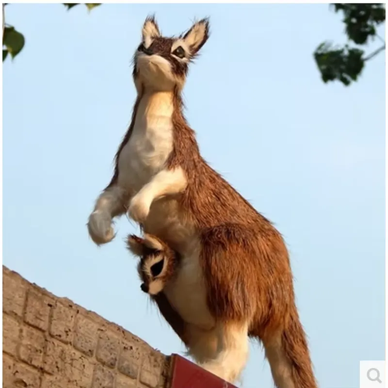 실물 같은 캥거루 손인형 봉제 장난감, 부드러운 털의  - Kangaroo Kids Education 리뷰 및 가격